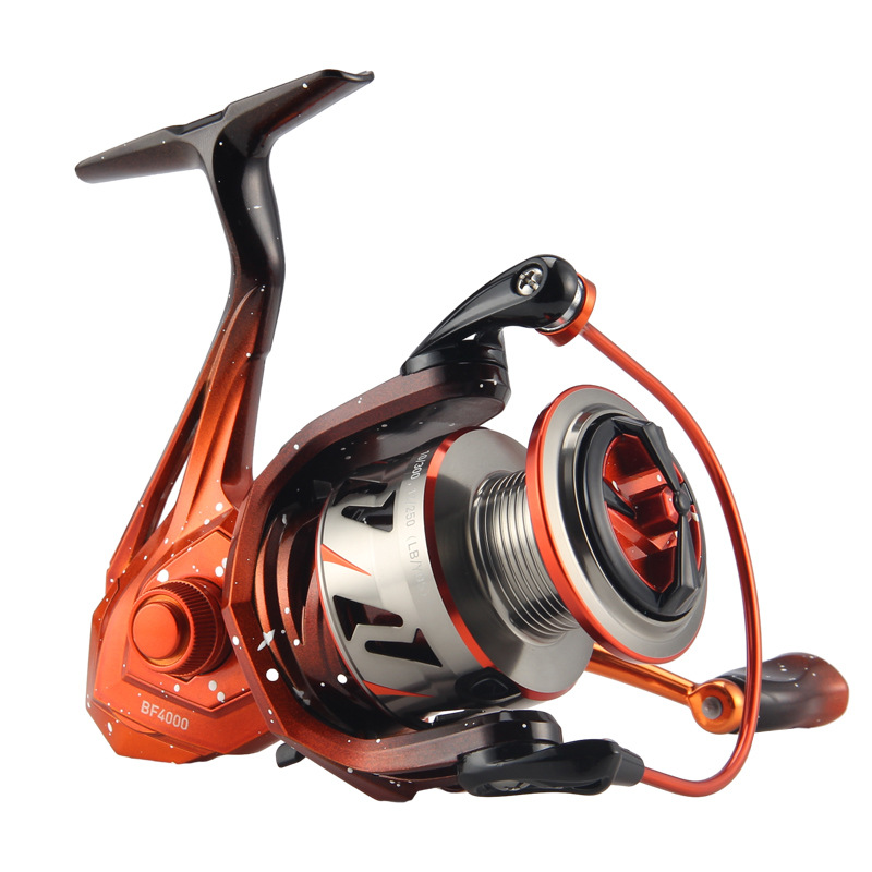 Ice Fishing Reel - بكرة صيد دوارة بنسبة تروس 2:1،