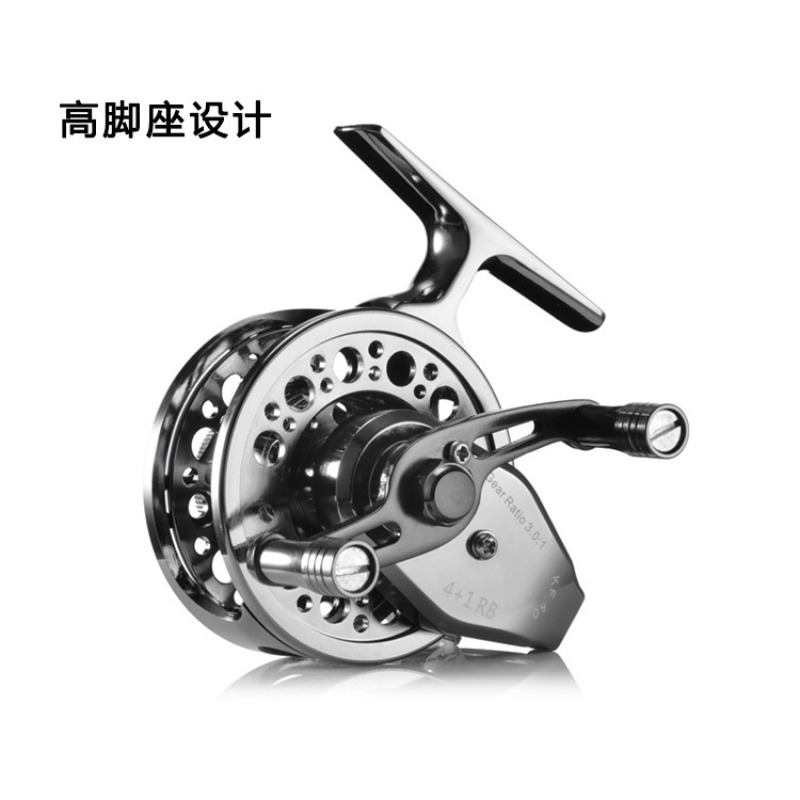 بكرة صيد أمامية خفيفة الوزن مص - مراجعة Ice Fishing Reel وسعره