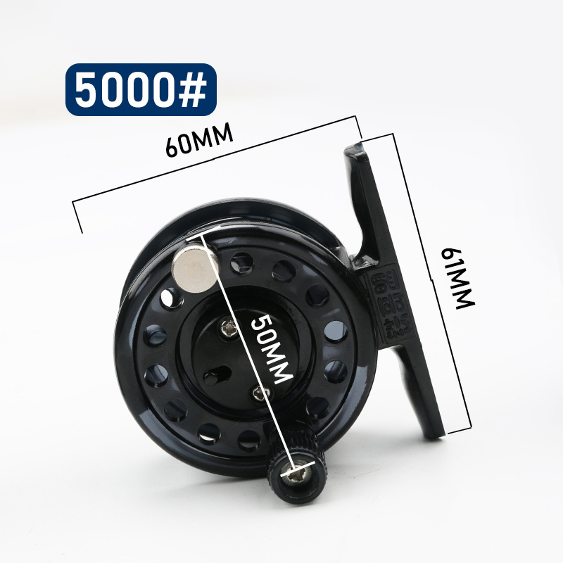 بكرة صيد خفيفة الوزن ومحمولة م - مراجعة Ice Fishing Reel وسعره